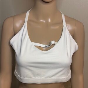 Nike White Crop Top
